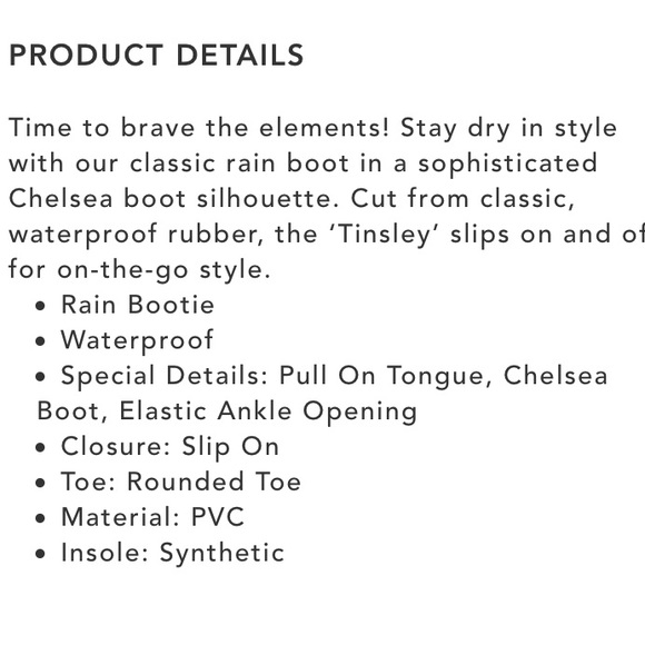 🚚MOVING SALE! GUC Sam Edelman | Tinsley Rubber Rain Boot ✨MOST OFFERS ACCEPTED✨ - Picture 6 of 6